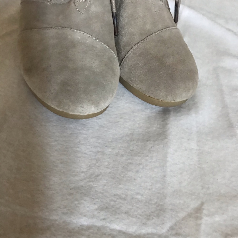 TOMS kala women’s lace-up boots desert Taupe - Picture 6 of 8